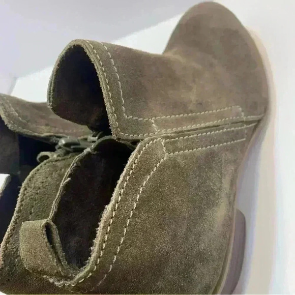 Diba Women's Zip-Up Suede Ankle Booties Brown Size US 6 - Picture 6 of 16